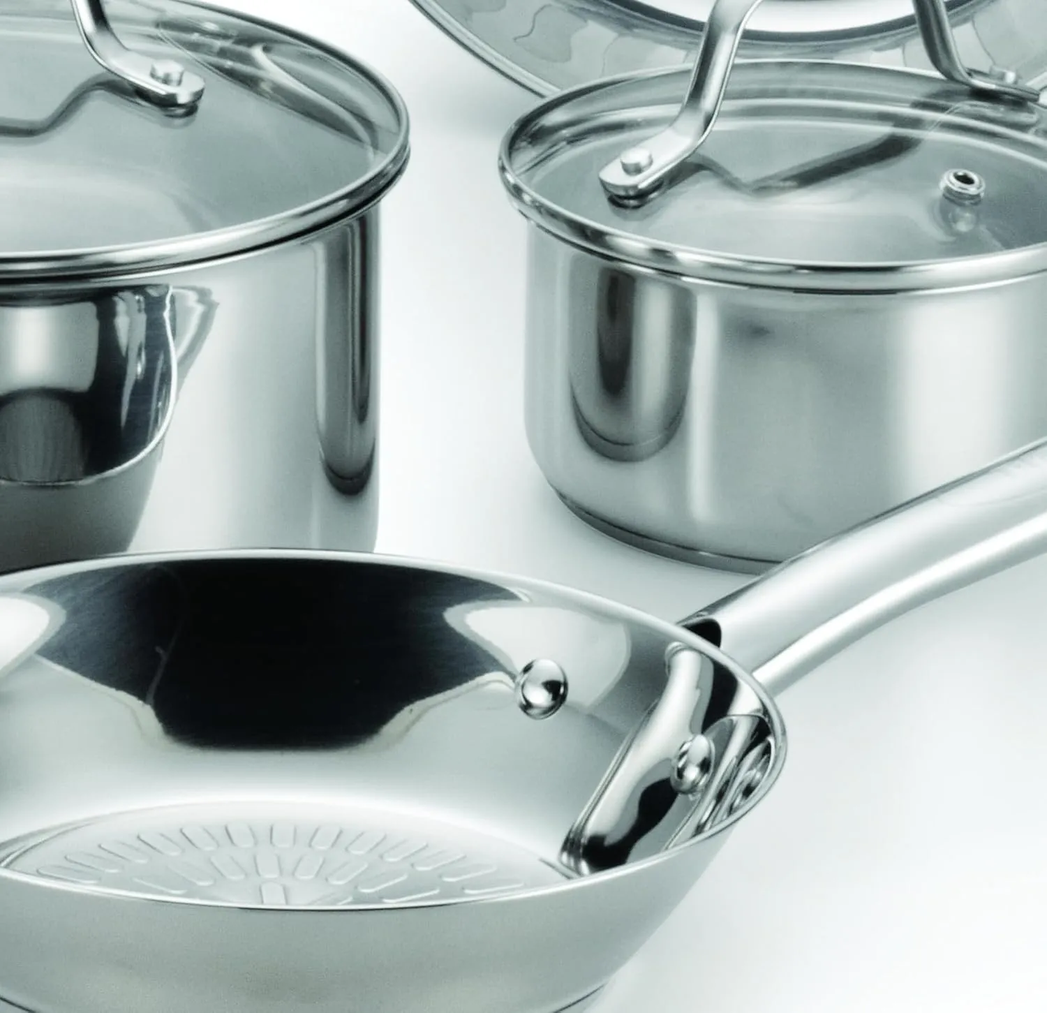 T-fal Performa Stainless Steel Sauce Pan with Lid 3 Quart, Induction Compatible, Oven Broiler Safe 500F, Multipurpose Handy Saucepan, Kitchen Small Pot, Pots and Pans, Cookware, Dishwasher Safe Silver