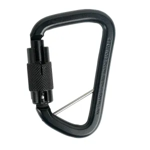 Tacoma Heavy Duty 60KN - Triple Lock Carabiner - Black