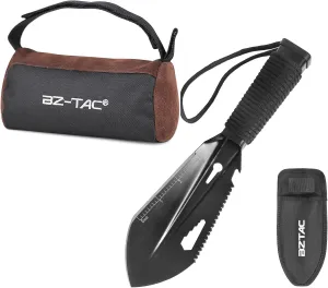 Tactical Pre-Filled Hunting Gun Holders Shooting Rest Bag with Small Camping Shovel Portable Backpacking Trowel