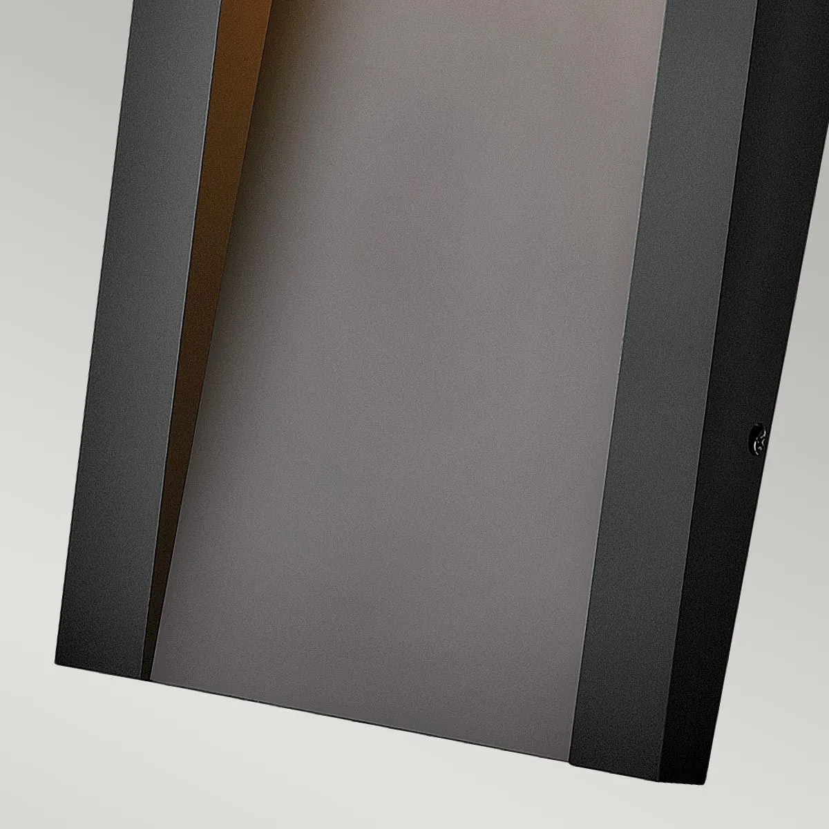 Taper LED Wall Lantern | Textured Black