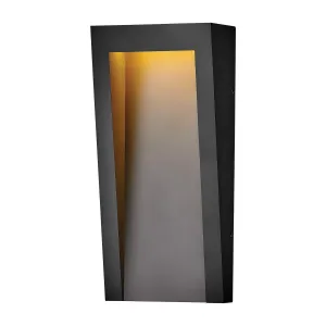 Taper LED Wall Lantern | Textured Black