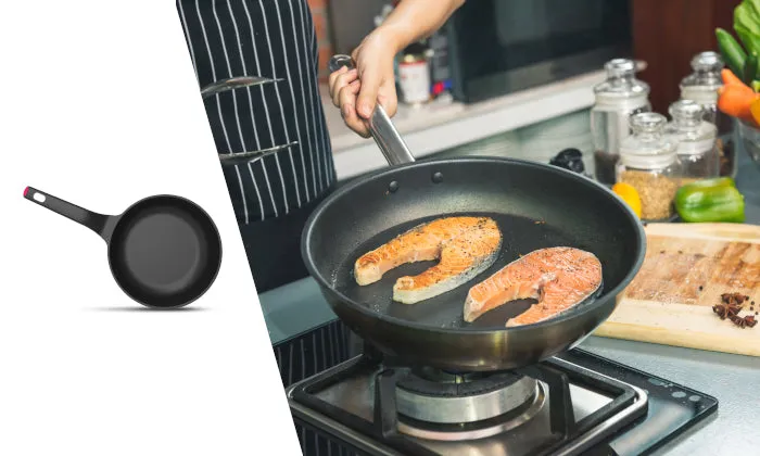 Taurus Frying Pan Cast Aluminium Black 20 Cm Great Moments Sarten 20 Cm
