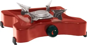 Texsport Glacier Peak - Deluxe Single Burner Propane Stove 8,200 BTUs, RED