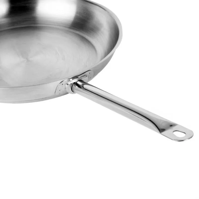 Thundergroup 12" 18/8 STAINLESS STEEL FRY PAN