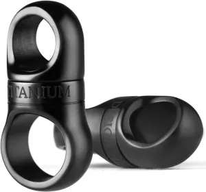 TISUR Titanium Key Ring, Key Chain Rings Heavy Duty Swivel Keyrings Carabiner Keychain For Men And Women Key Chain Assecories