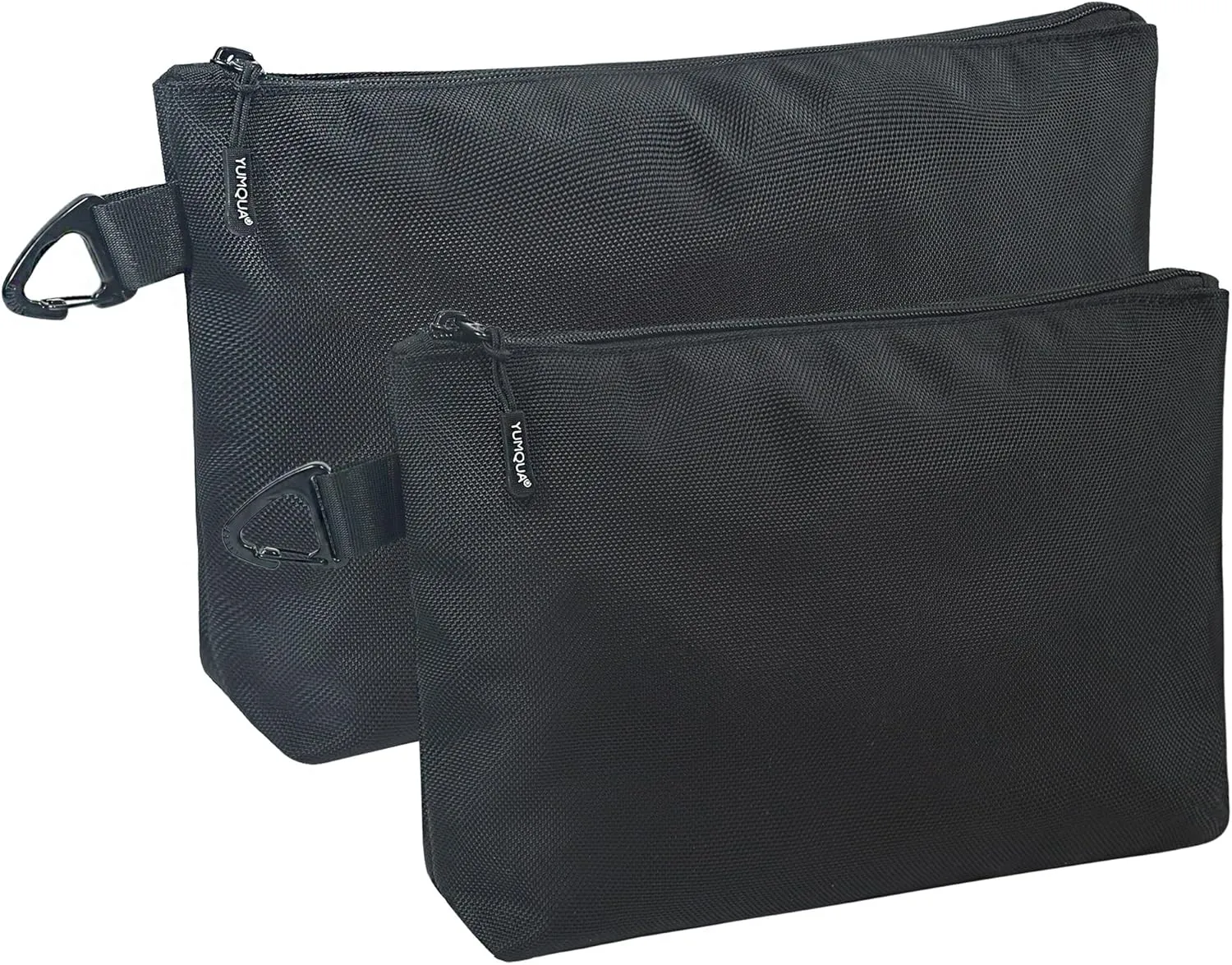 Tool Pouch - Zipper Tool Pouches Compact Tools Organizer Storage Bag Small - Heavy Duty 1680D Oxford Utility Bags Durable Small Pouch with Belt Clip for Men Women - Electrician, Carpenter, DIY