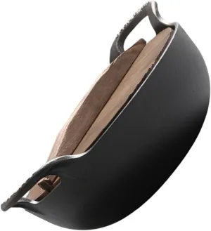 Totority Cast Iron Skillet Cooking Pot for Camping and Outdoor Soup Pot Dutch Oven Cast Iron Cookware Sets
