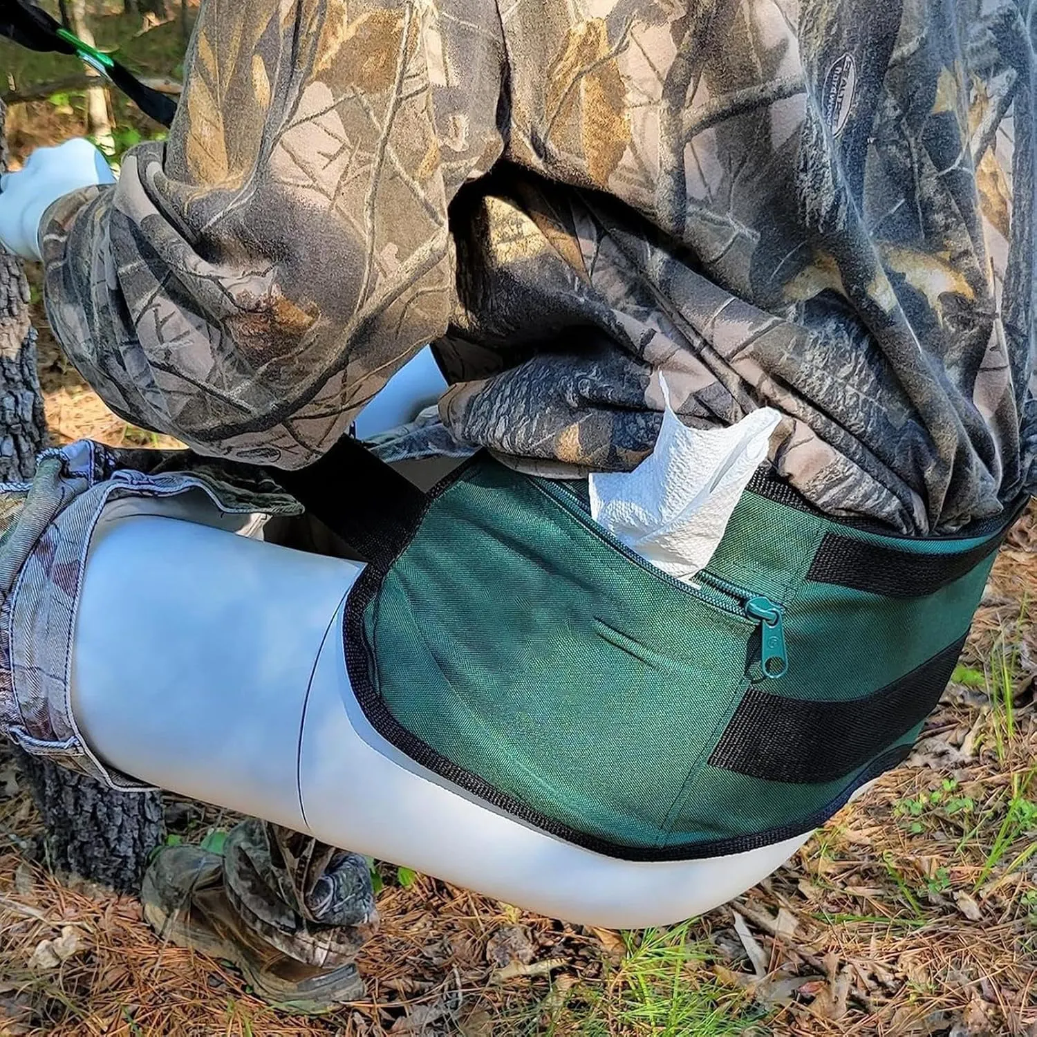 Tree Pooping Strap - Adjustable Pooping Outdoors Strap, Pooping in The Woods Crap Strap | Handy to Carry Tree Mounting Straps, Pooping in The Woods Strap, Outdoor Toilet Solution for Hunting Hiking