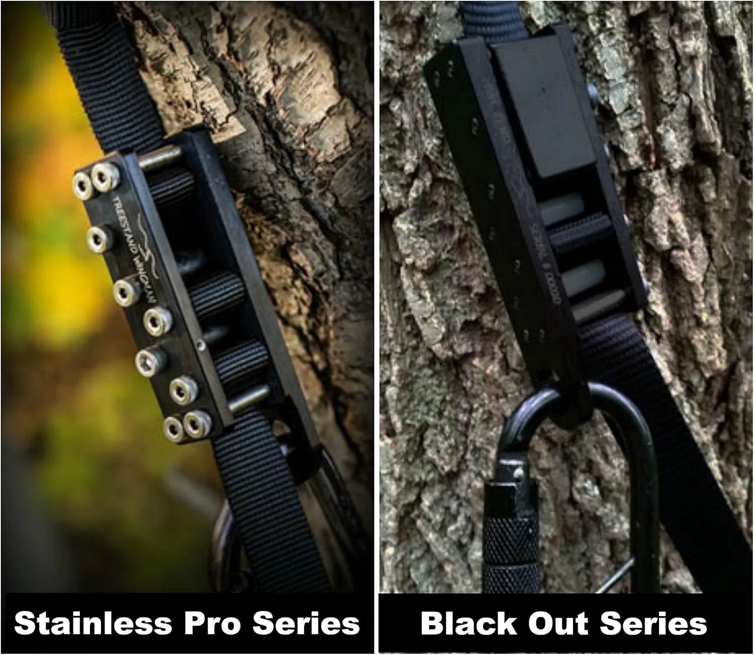 Treestand EMERGENCY DESCENDER System. Hunting Safety Harness Adapter. Wingman Tree Stand Safety Harness device for Hunting