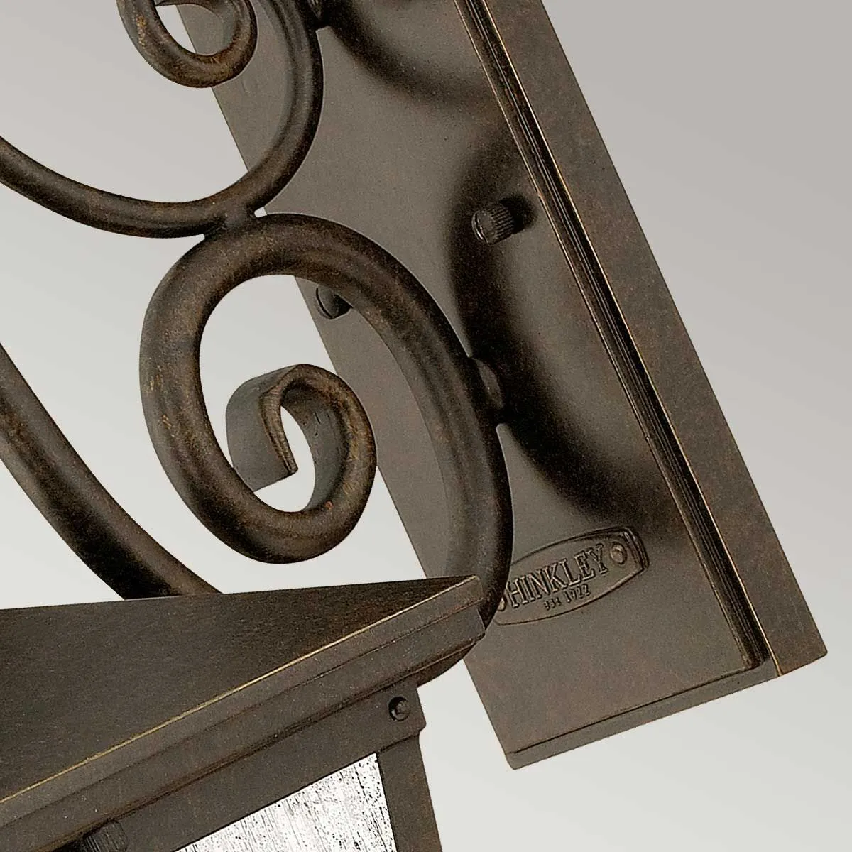 Trellis 3 Light Medium Wall Lantern | Regency Bronze