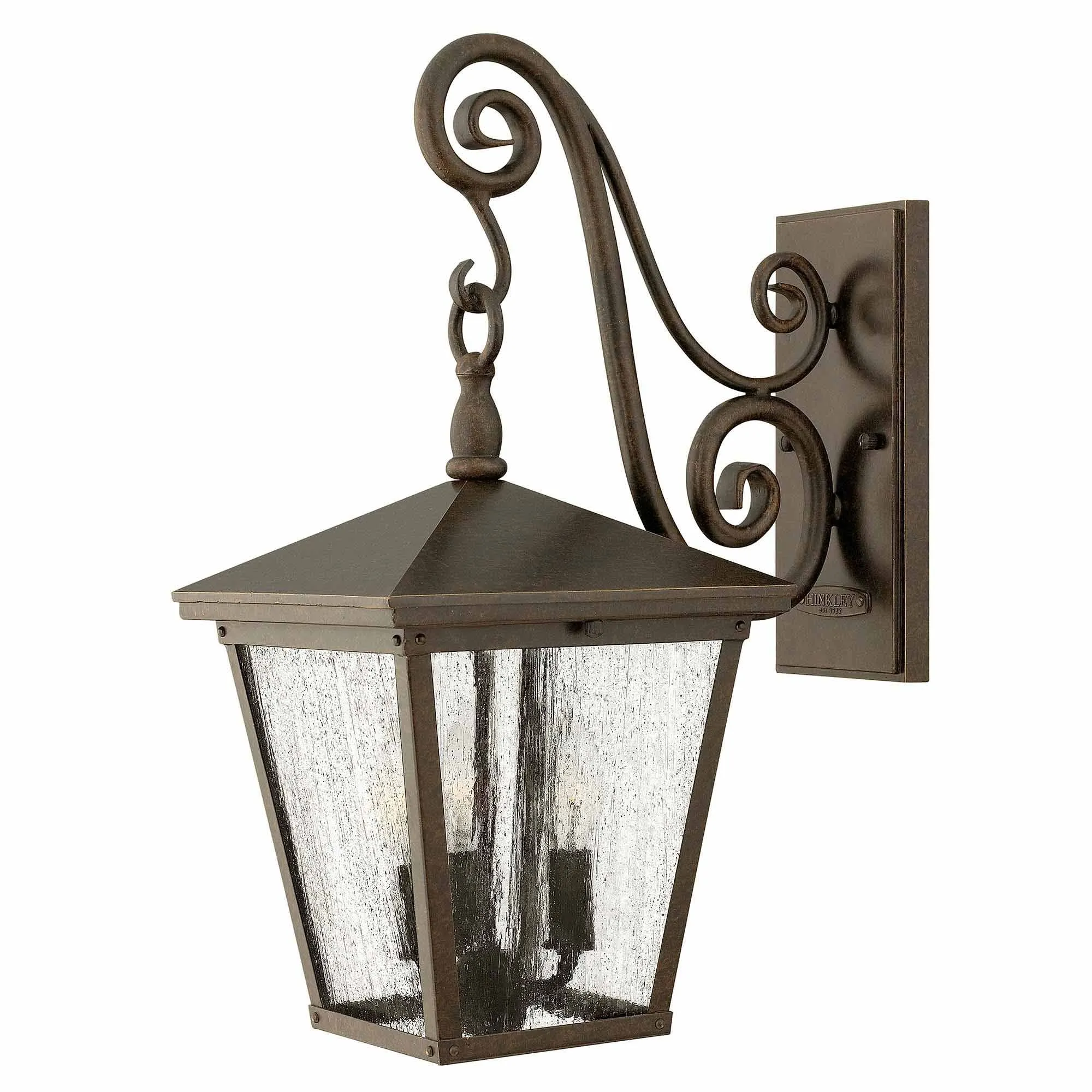 Trellis 3 Light Medium Wall Lantern | Regency Bronze
