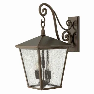 Trellis 4 Light Large Wall Lantern | Regency Bronze