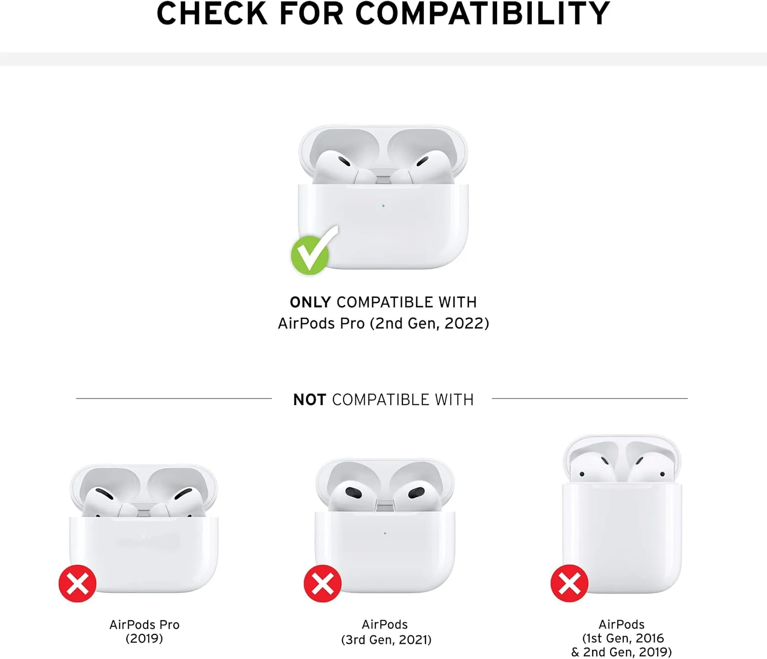 UAG Designed for AirPods Pro Case (2nd Generation 2022) Scout Rust Red - Premium Rugged Hard Shell Full Protective Case Cover with Detachable Keychain Carabiner by URBAN ARMOR GEAR
