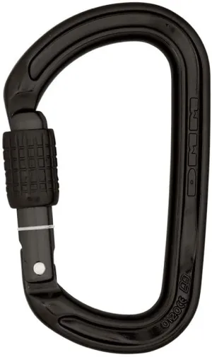 Ultra D Screwgate MATT Grey 2-Stage Locking Carabiner by DMM