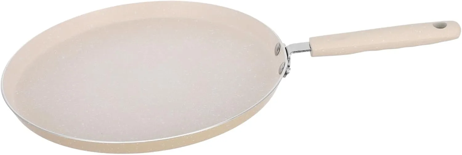 Unomor Cooking Pans Non-stick Pot 10 Inch Iron Skillet Medical Stone Coating Multi-use for Frying Boiling Baking for Home Outdoor Gas Induction Electric Stove