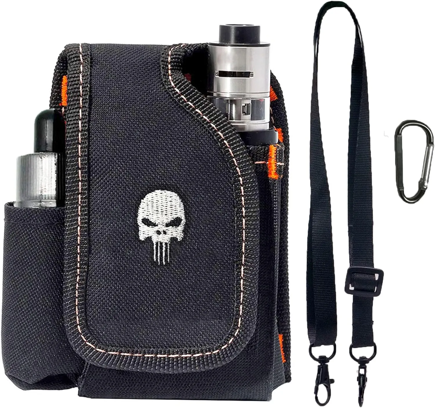 Vape Mod Carrying Bag with Straps, Vapor Case For Box Mod, Tank, E-juice, Battery - Best Vape Portable Travel to Keep Your Vape Accessories Organized [CASE ONLY]