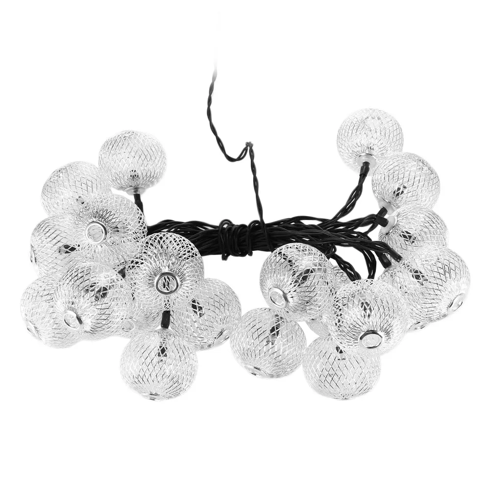 VCT - SLC - 034 20 LEDs Iron Lantern Solar panel