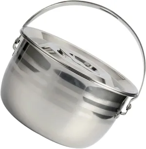 VICASKY High Capacity Soup Pots Camping Stew Pot Non-Stick Coating Portable Easy to Heat