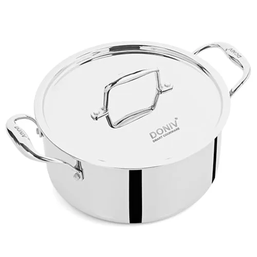 VINOD Doniv Titanium Triply Stainless Steel 5 pcs of Cookware Set