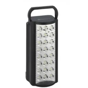 Volkano Rugged Rechargeable Solar LED Lantern VK-4107-BK
