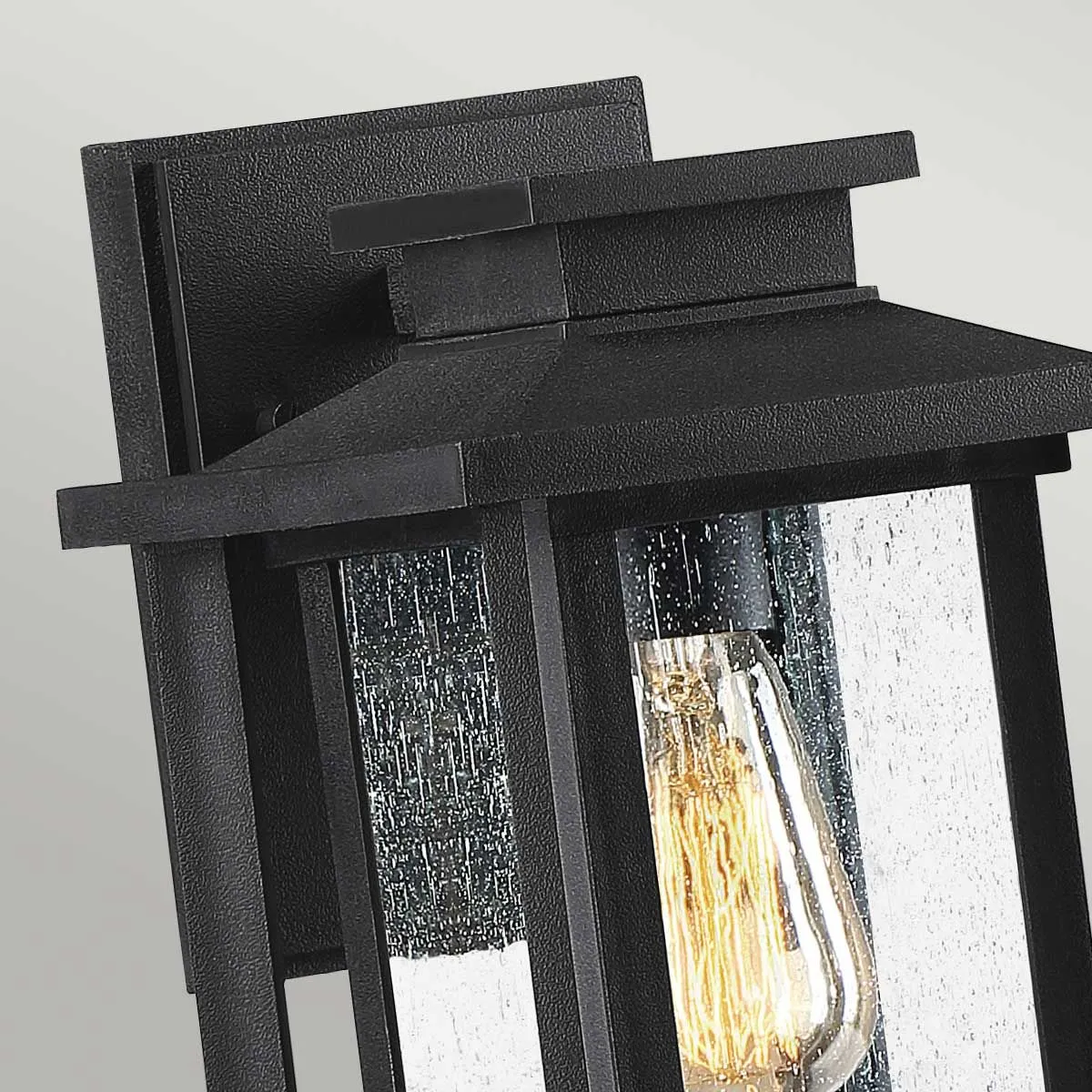 Wakefield 1 Wall Lantern - Small | Earth Black