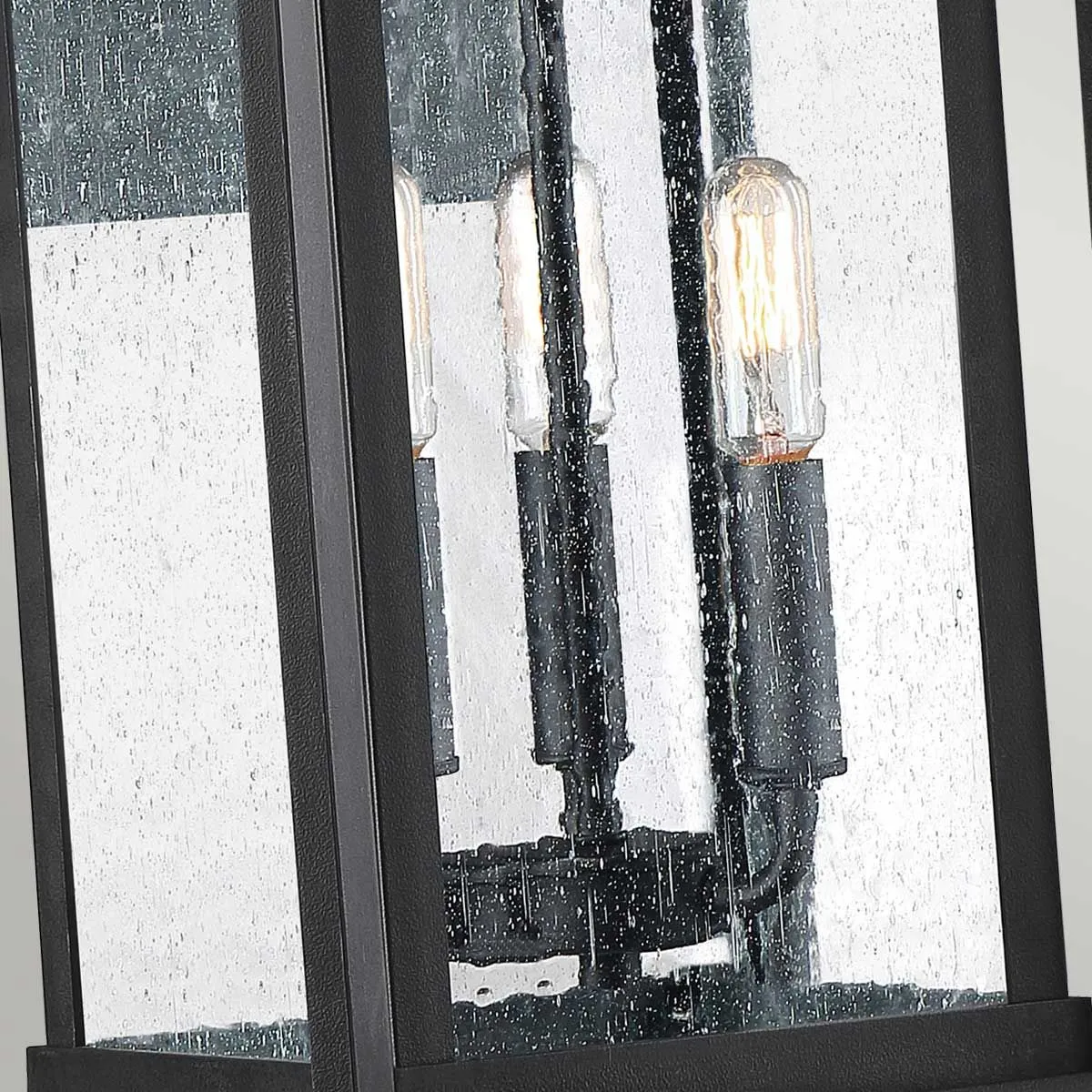 Wakefield 3 Wall Lantern - Large | Earth Black