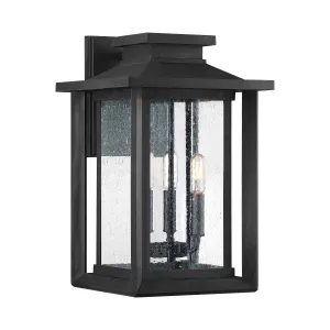 Wakefield 3 Wall Lantern - Large | Earth Black