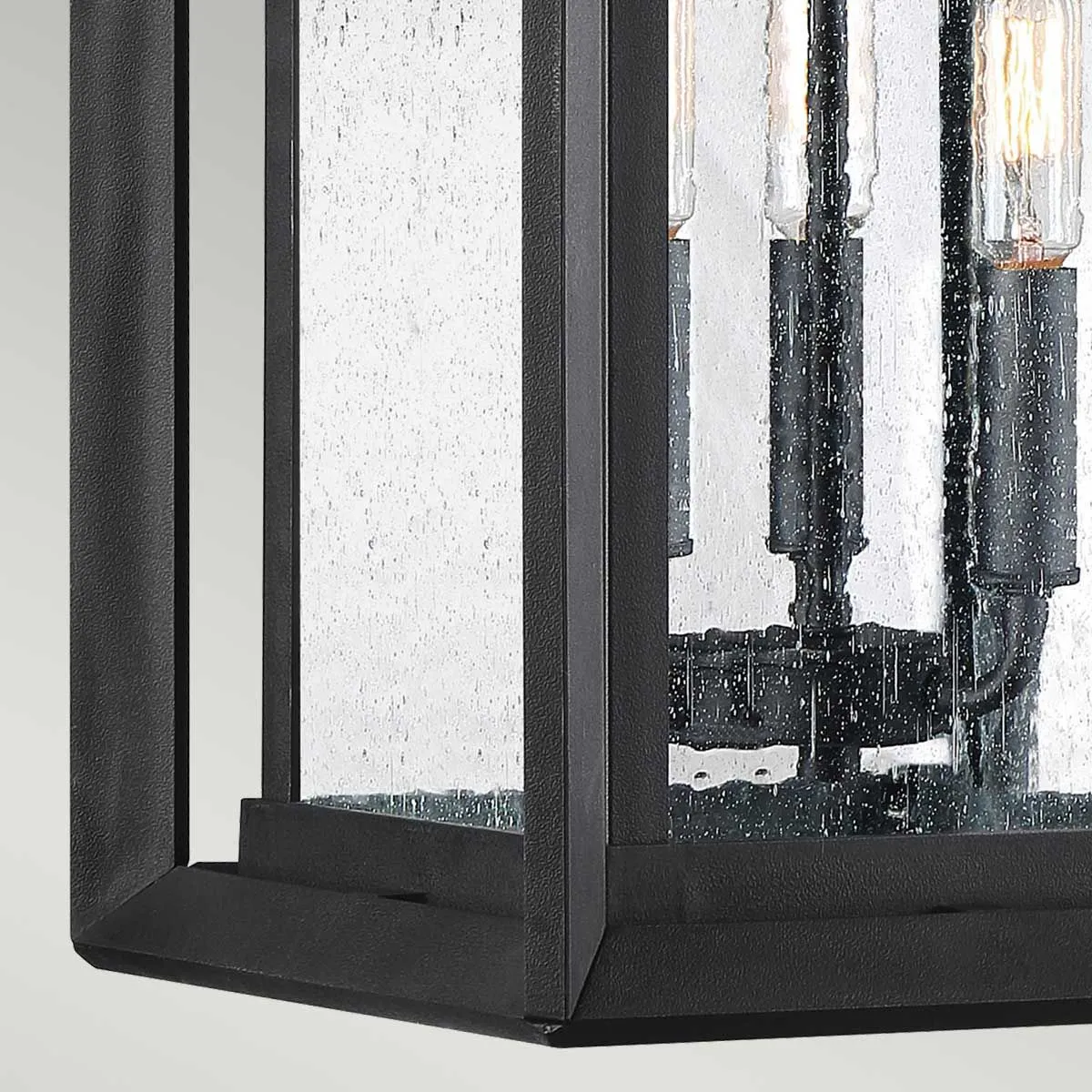 Wakefield 3 Wall Lantern - Large | Earth Black