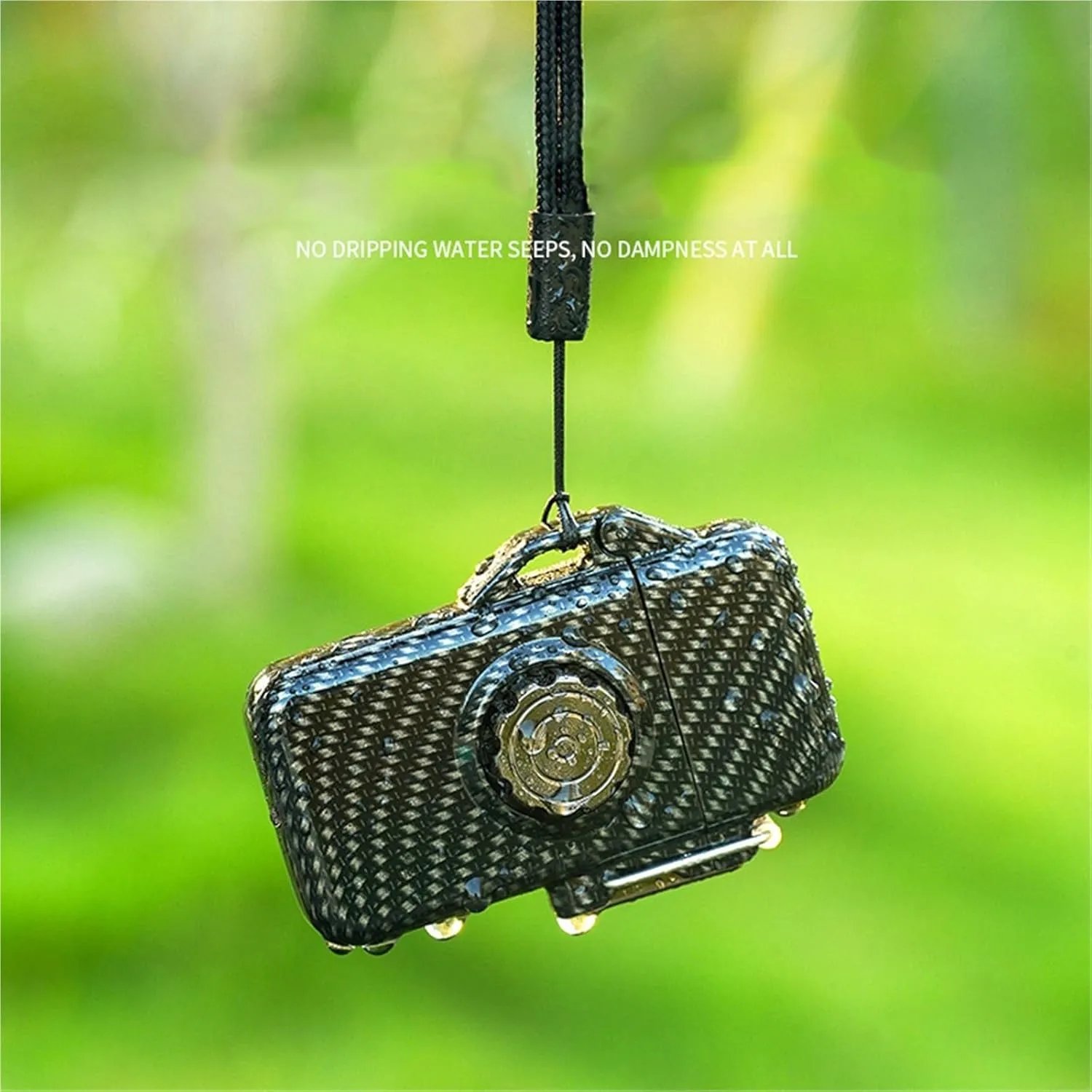 Waterproof, Windproof Jet Flame Lighter, Waterproof Lighter with Keychain, Stylish Lighter Butane Gas Lighter for Outdoor Camping Surfing(C)