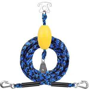 Watersports Heavy Duty Tow Harness with D Rings,Boat Tow Harness for Towing Towable Tube, Water Ski, Wakeboard