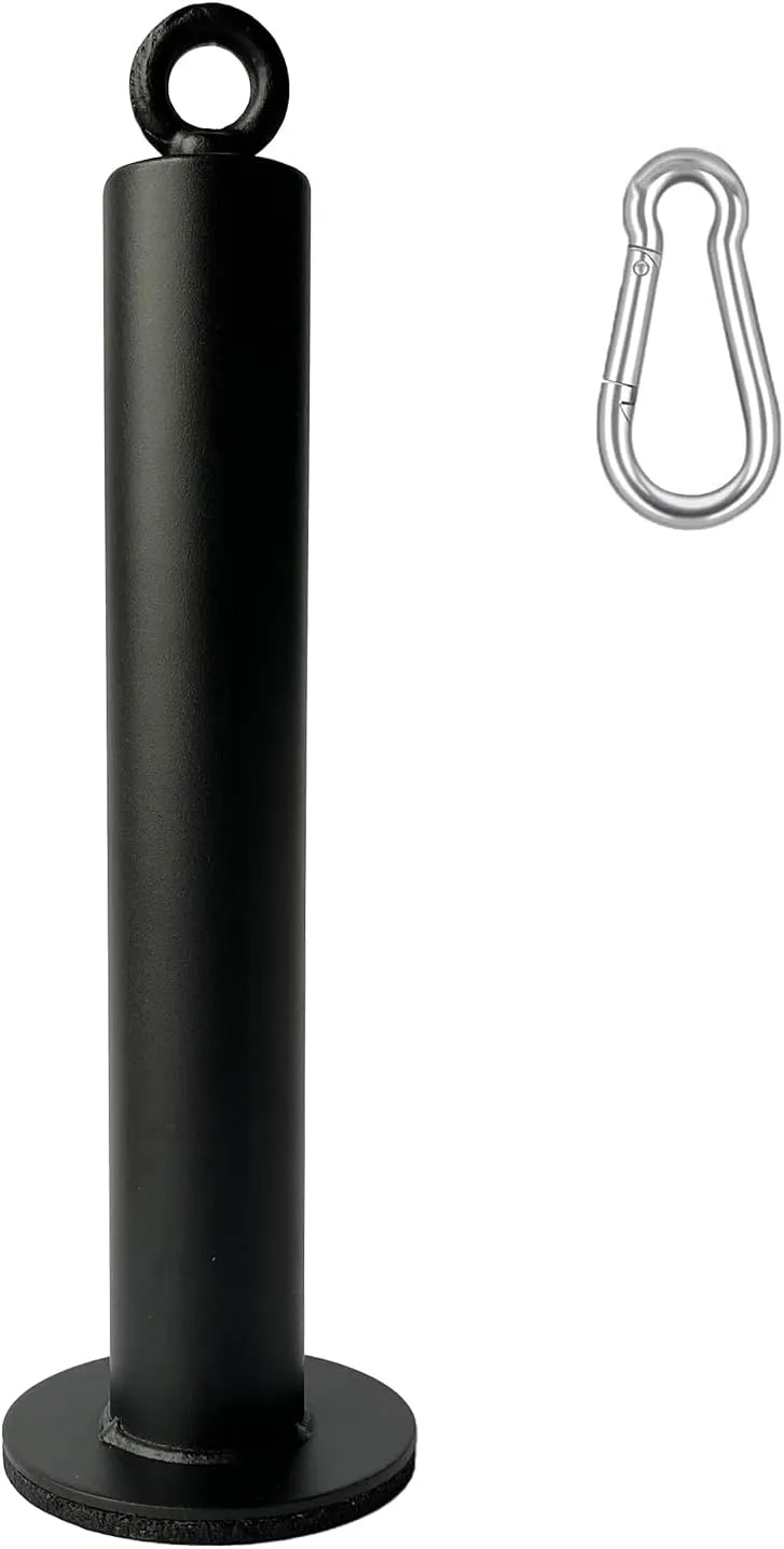 Weight Loading Pin 2 inch,Olympic Weight Plate Loading Pin for Cable Pulley System LAT Pulldown,Heavy Duty Gym Equipment Weights Lifting Pin with Carabiner