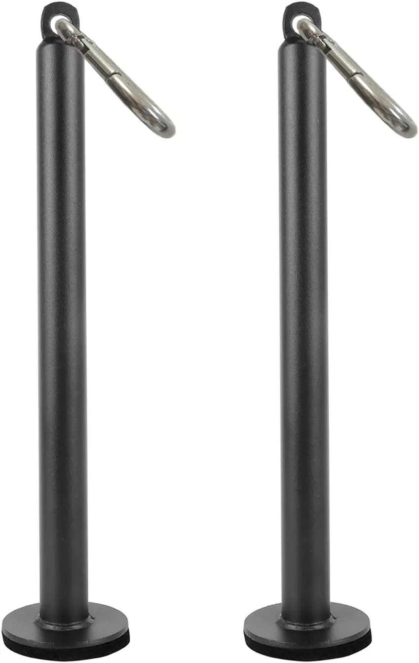 Weight Loading Pin with Carabiner fit 1 inch Weight Plates and 2 inch Olympic Plates for Cable Pulley System LAT Pulldown,Weights Lifting Pin Holder Home Gym for Muscle Strength Training
