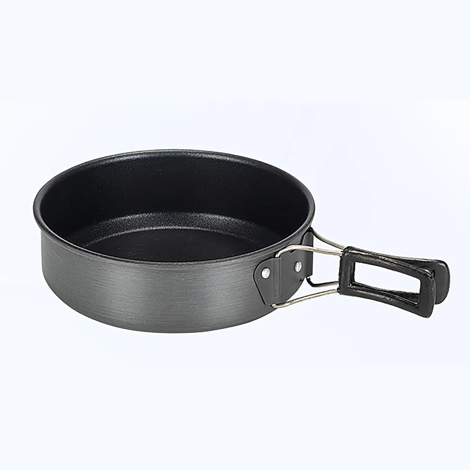 WHYATT Camp Cooking Set, Camping Cookware Mess Kit, Non-Stick Lightweight Pots, for Outdoor Backpacking Picnic