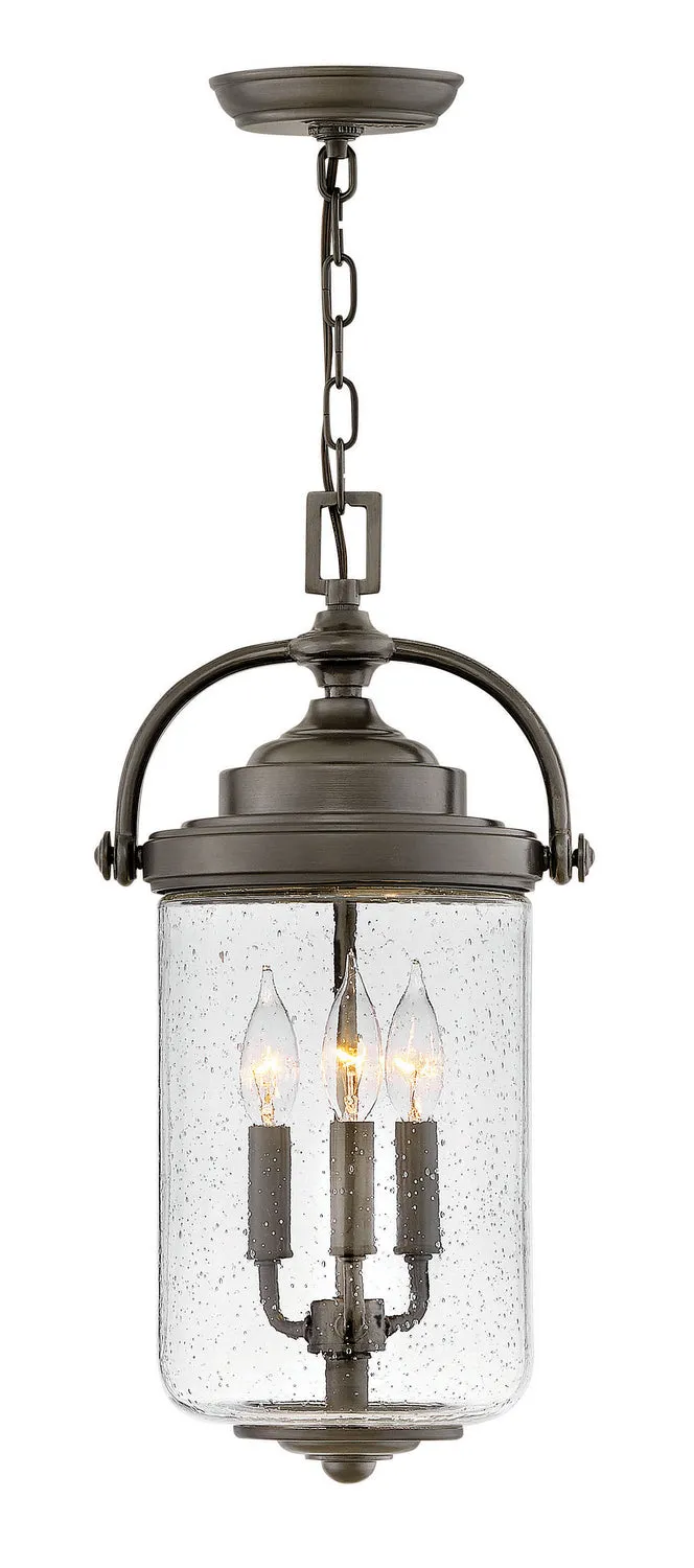 Willoughby LED Outdoor Lantern in Oil Rubbed Bronze