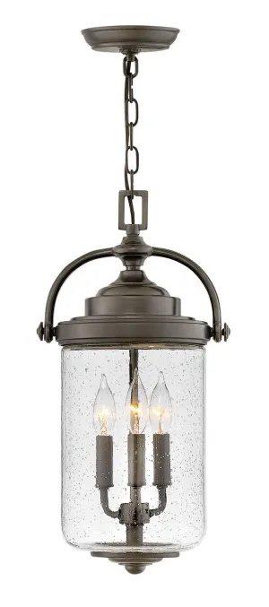 Willoughby LED Outdoor Lantern in Oil Rubbed Bronze