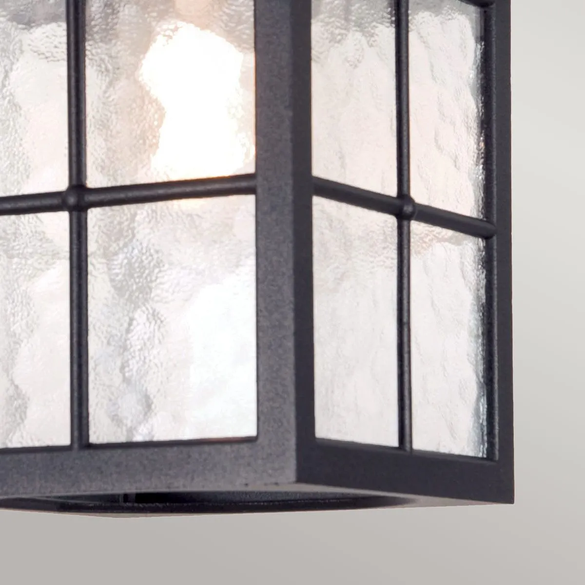 Winchester 1 Light Porch Lantern | Black