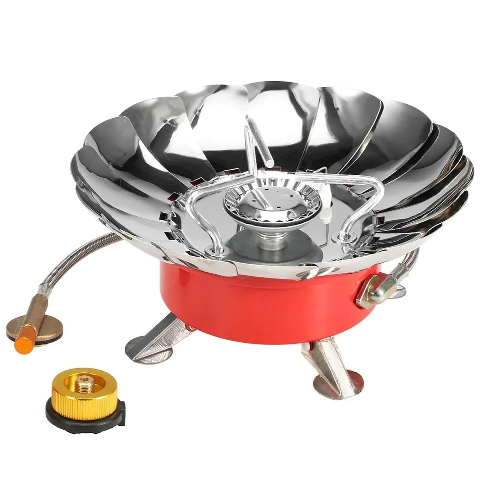 Wind-Resistant Portable Gas Stove - Durable Outdoor Cooking Solution