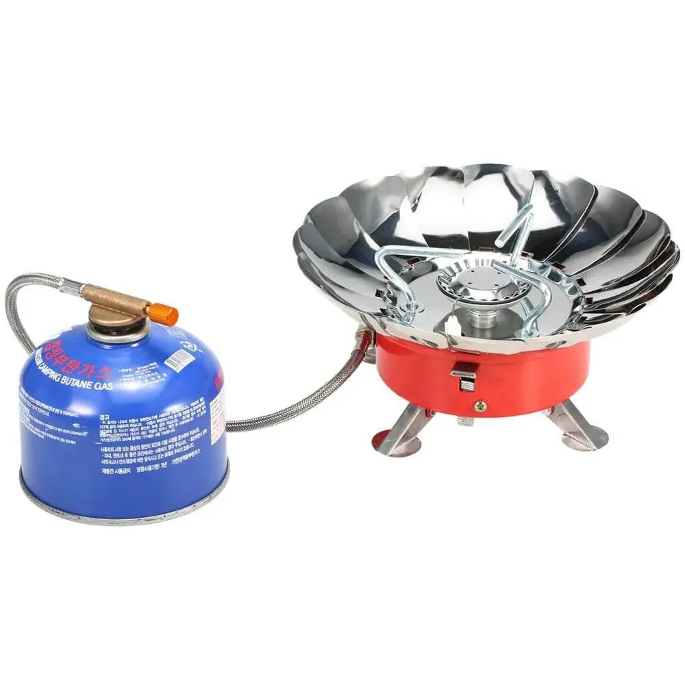 Wind-Resistant Portable Gas Stove - Durable Outdoor Cooking Solution