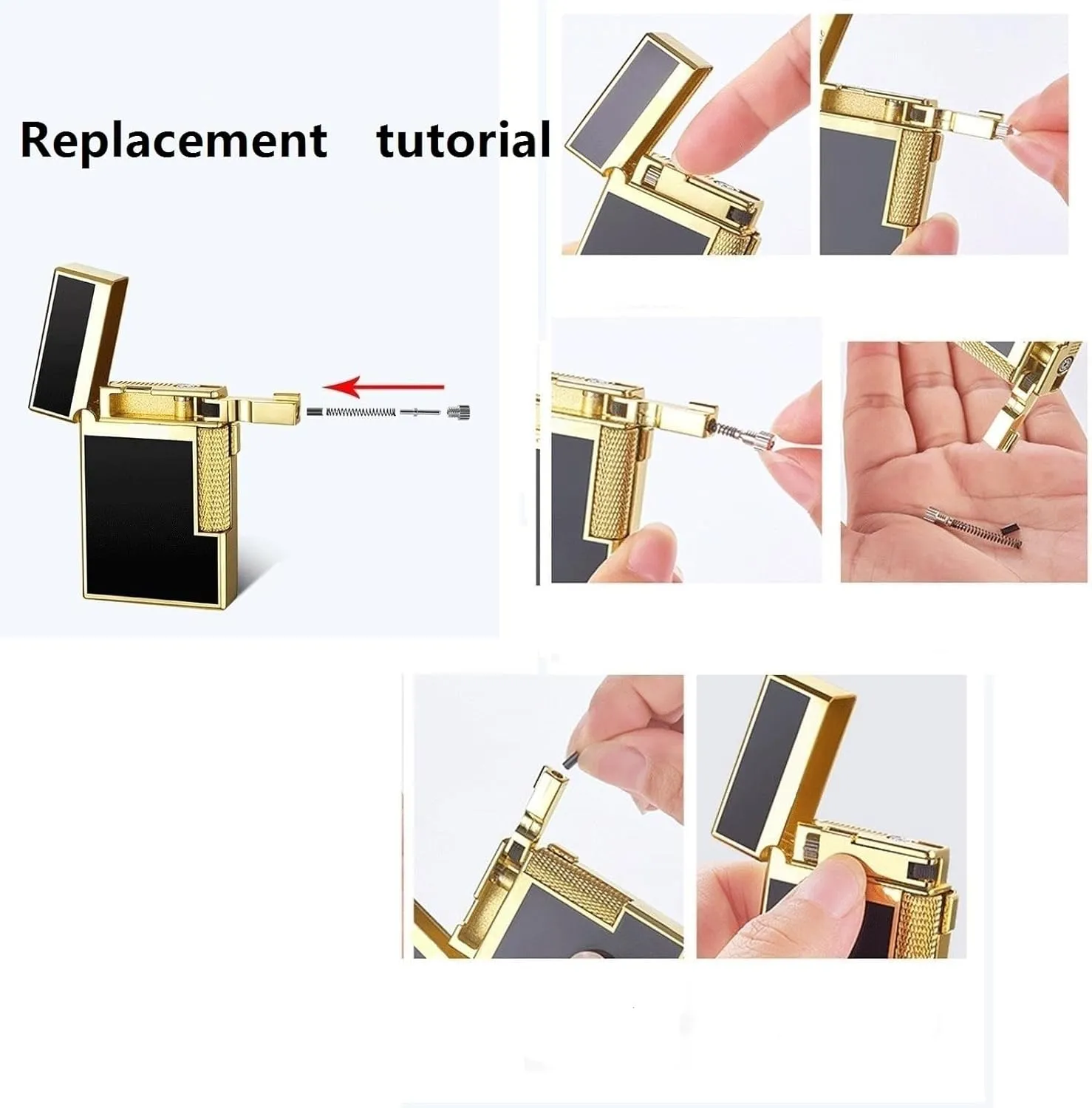 Windproof Butane Refillable, Adjustable Torch Lighter, Soft/Jet Flame Switchable Dual Flame Lighter for Candles, Outdoor, Indoor (Fuel Not Included)(Silver*c)