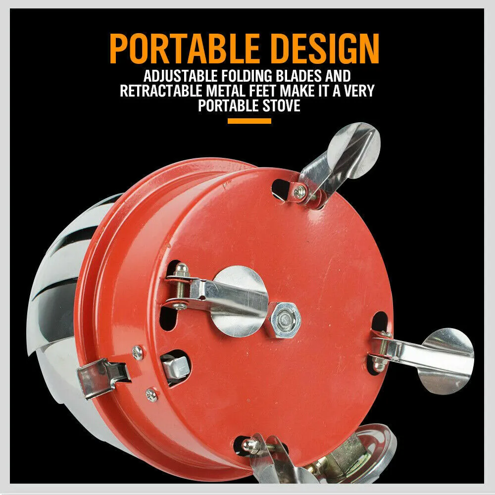 Windproof Outdoor Gas Stove | Portable Folding Mini Butane Cooker for Camping
