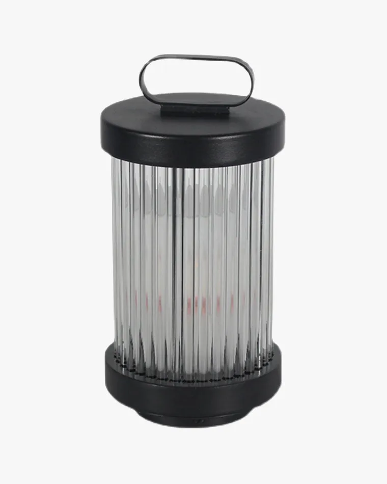 WOMO Solar Pleated Glass Lantern-WM9043