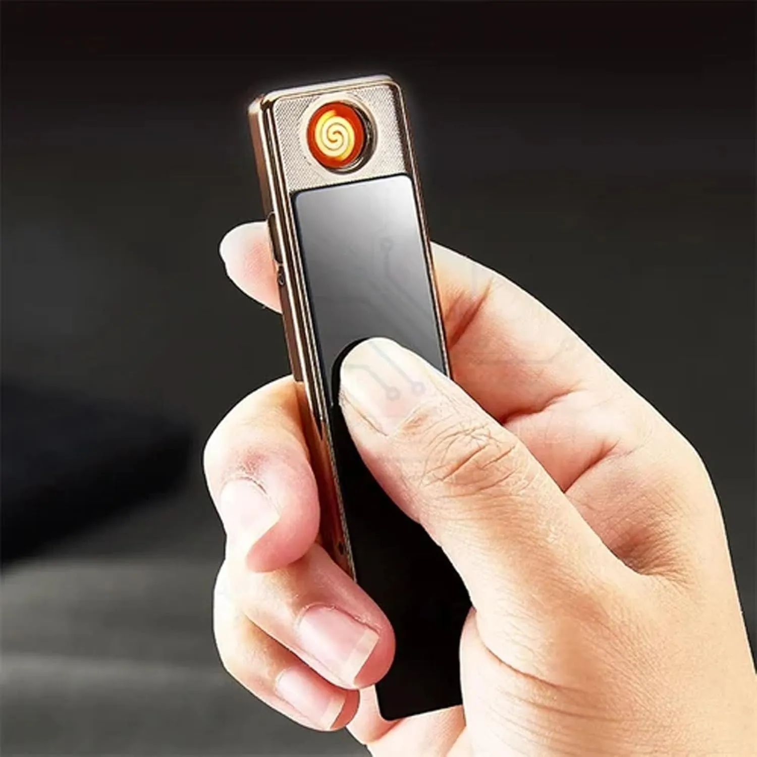 Xipe Windproof USB Arc Lighter, USB Arc Lighter Rechargeable (Blue)