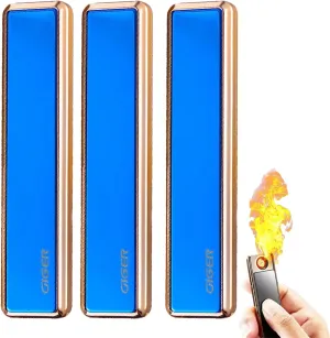 Xipe Windproof USB Arc Lighter, USB Arc Lighter Rechargeable (Blue)