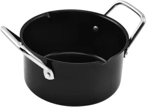YARNOW Outdoor Camping Cookware Set Non-Stick Soup Pot Stew Pot Easy to Clean