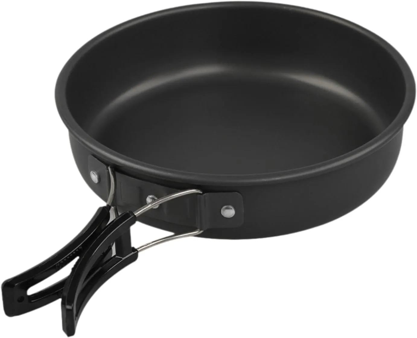 Yiju Camping Frying Pan Portable Camping Skillet for Backpacking Outdoor Barbecue