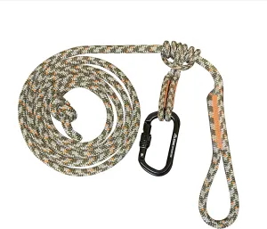 ZOOK Tree Tether 2.0 Tree Stand Safety Rope Saddle Hunting Gear Treestand Safety Line Tree Tether Rope, Camouflage